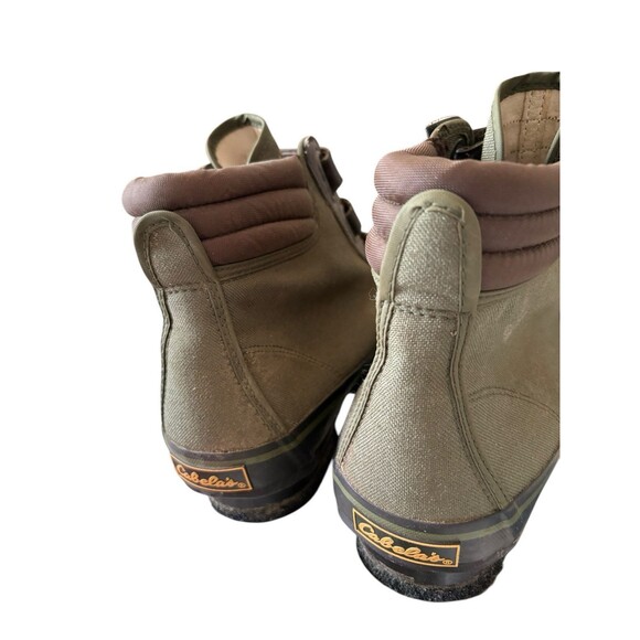 Cabela's River Fly Fishing Mens Size 12 Wading Shoes Felt Soles Steel Shank Boot - Picture 5 of 13